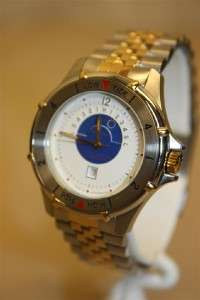   Tidal Chronometer Two Tone Stainless Steel Watch   