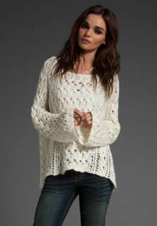 FREE PEOPLE Pegasus Pullover in Ivory  