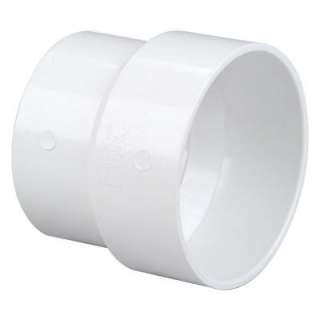 NIBCO 3 in. x 4 in. PVC DWV Hub x Sewer and Drain Soil Pipe Adapter 