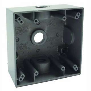 Bell 2 Gang Electrical Box (5333 0B) from The Home Depot 