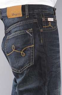 LRG The Uprooting True Straight Fit Jean in Dark Indigo Wash 
