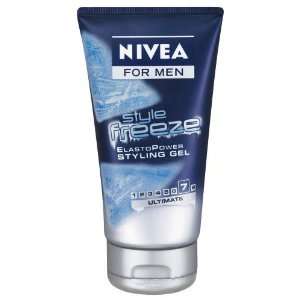 Nivea for Men Styling Freeze Elasto Power Gel, 2er Pack (2 x 150 ml 