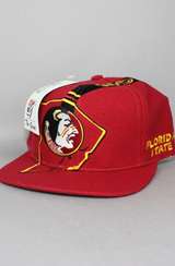   Florida State Seminoles Snapback Hat (Monster Logo) (Cardinal
