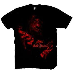 Dead Island T Shirt Red Zombie, Größe M  Games