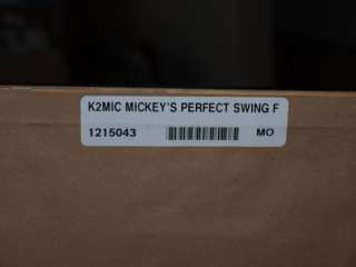   Mickeys Perfect Swing Canine Caddy Sericel LE 2500 Golf Picture