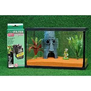 Aquarium Komplettset 9l mit Thaddäus (Spongebob)  Haustier