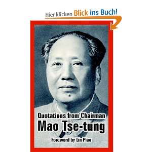 Quotations from Chairman Mao Tse Tung: .de: Lin Piao: Englische 
