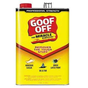 Goof Off 1 Gallon Miracle Remover FG657 