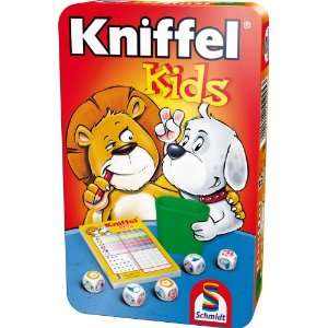 Schmidt Spiele 51245 Kniffel Kniffel Kids in Metalldose  