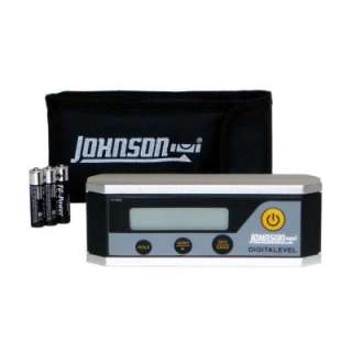 Johnson Electronic Level Inclinometer 40 6060 at The Home Depot