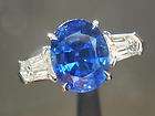 precision cut 2 58ct blue sapphire three stone ring r41 $ 6495 00 time 