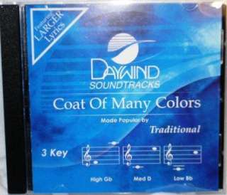 Dolly Parton Coat of Many Colors NEW Accompaniment CD  