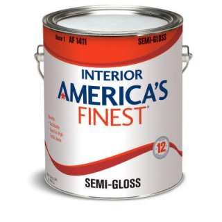   Finest 1 Gallon Semigloss Interior Paint AF1400N 01 