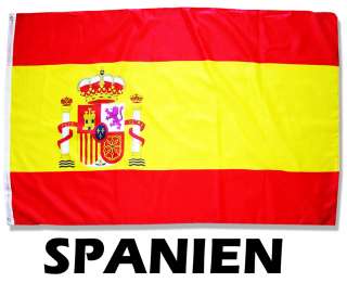 FAHNE SPANIEN FLAGGE 90 x 150 NEU 90x150 cm OVP  