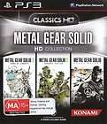 PS3 METAL GEAR SOLID HD COLLECTION GENUINE GAME MGS BRAND NEW SEALED