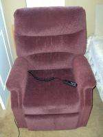 Maroon Pride Electric Recliner Lift Chair  