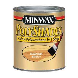 Minwax PolyShades 8 oz. Satin 1 Step Stain and Polyurethane 21370 at 