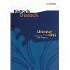 EinFach Deutsch Unterrichtsmodelle Literatur seit 1945 Traditionen 