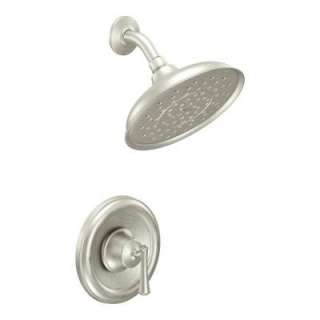 MOEN Telford Shower Faucet in Spot Resist Brushed Nickel 82968SRN at 