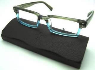   SERAPHIN QUENTIN 8573 GRAY DEMI / BLUE EYEWEAR RX ABLE FRAME  