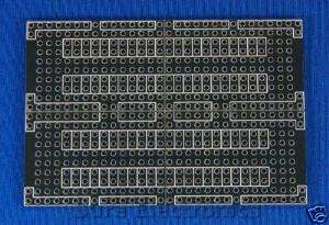 Panels Of Double sided Prototype PCB, 2880 Holes  