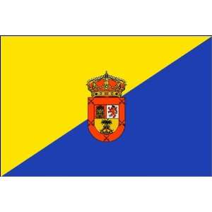 Gran Canaria Kanarische Insel Fahne Flagge 1,50x0,90m   FRIP  Versand 