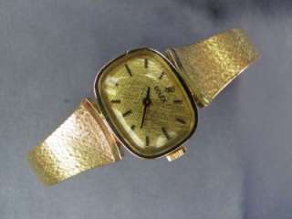   Vintage Rolex Ladys Watch 14kt Gold 17 Jewel Manual Wind #221  