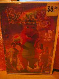 BARNEYS GREAT ADVENTURE THE MOVIE *NEW* ON DVD 2003  