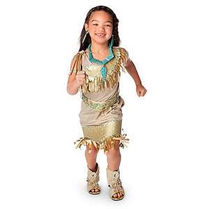 Disney NWT Pocahontas Indian Costume Large 10/12 Thanksgiving  