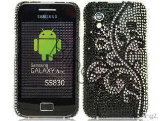 Union Jack Diamond Bling Case for Samsung Galaxy Ace S5830