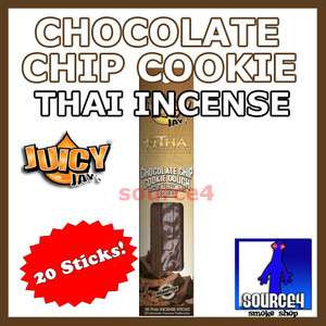CHOCOLATE CHIP COOKIE DOUGH   Juicy Jays Flavored Thai Incense {20 