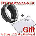 Konica AR Lens to Sony NEX 7 NEX 5N NEX 3 NEX 5 NEX VG10 E Mount 