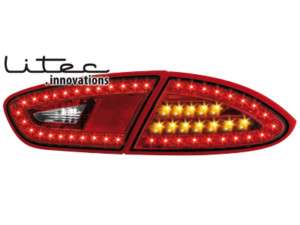 Seat Leon 1P1 LITEC LED Rückleuchten 09+ rot/klar  