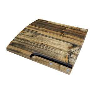 YOUNiiK Designfolie / Skin für Sony Playstation 3 slim   Holz Plank 