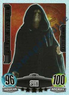   IMPERATOR PALPATINE   Force Meister   Force Attax Serie 3   MC  