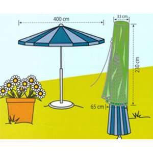 Schutzhülle für Sonnenschirm mit Reißverschluss 4m  