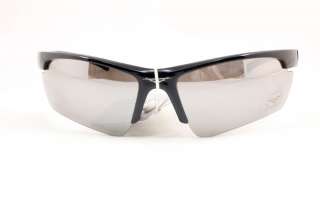   VT Sunglasses Model VT 5006 02 Front Blue Frame, Black Lens Mirrored