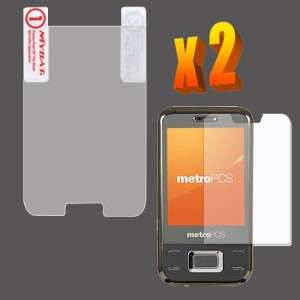 2X Clear LCD Screen Protector MetroPCS Huawei M750  
