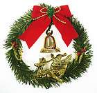 Stück Deko Kränze Weihnachten Schlitten Glocke Santa 