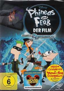 Phineas und Ferb: Quer durch die 2. Dimension (Walt Disney)  DVD 506 