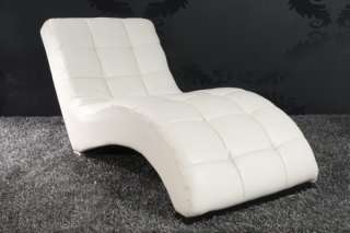 Design Relaxliege NUVOLA weiß Lounge weiss Liege Sessel  