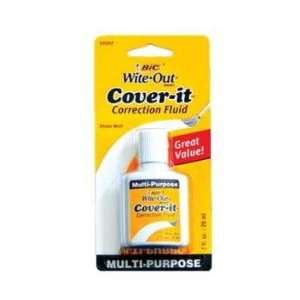  BIC Wite Out   Cover It   Correction Fluid Case Pack 72 