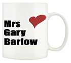 TAKE THAT MRS GARY BARLOW CERAMIC COFFEE TEA MUG