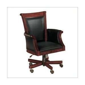  Brown leather DMi Keeneland Executive High Back Office 