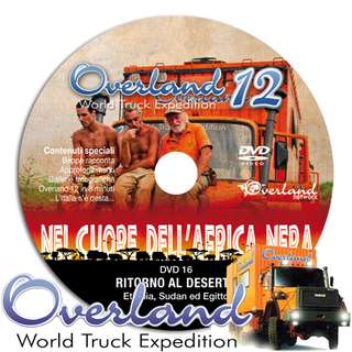 DVD   OVERLAND 12 NEL CUORE DELLAFRICA NERA nuovo  