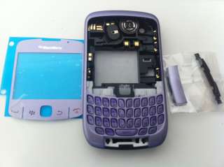 Blackberry curve complete housing 8520 screen lilac  