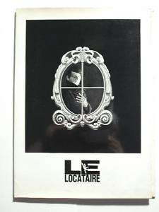   Le Locataire   POLANSKI, ADJANI   Press kit Cannes 1976