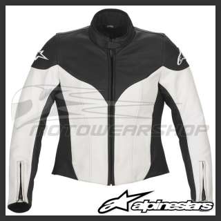 Giacca Moto Pelle Donna Alpinestars STELLA ICE Jacket   Bianco  