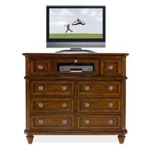  Entertainment Chest by Riverside   Natural Wood (13168 