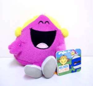 LITTLE MISS CHATTERBOX PLUSH SOFT TOY MR MEN 6 INCH NEW  